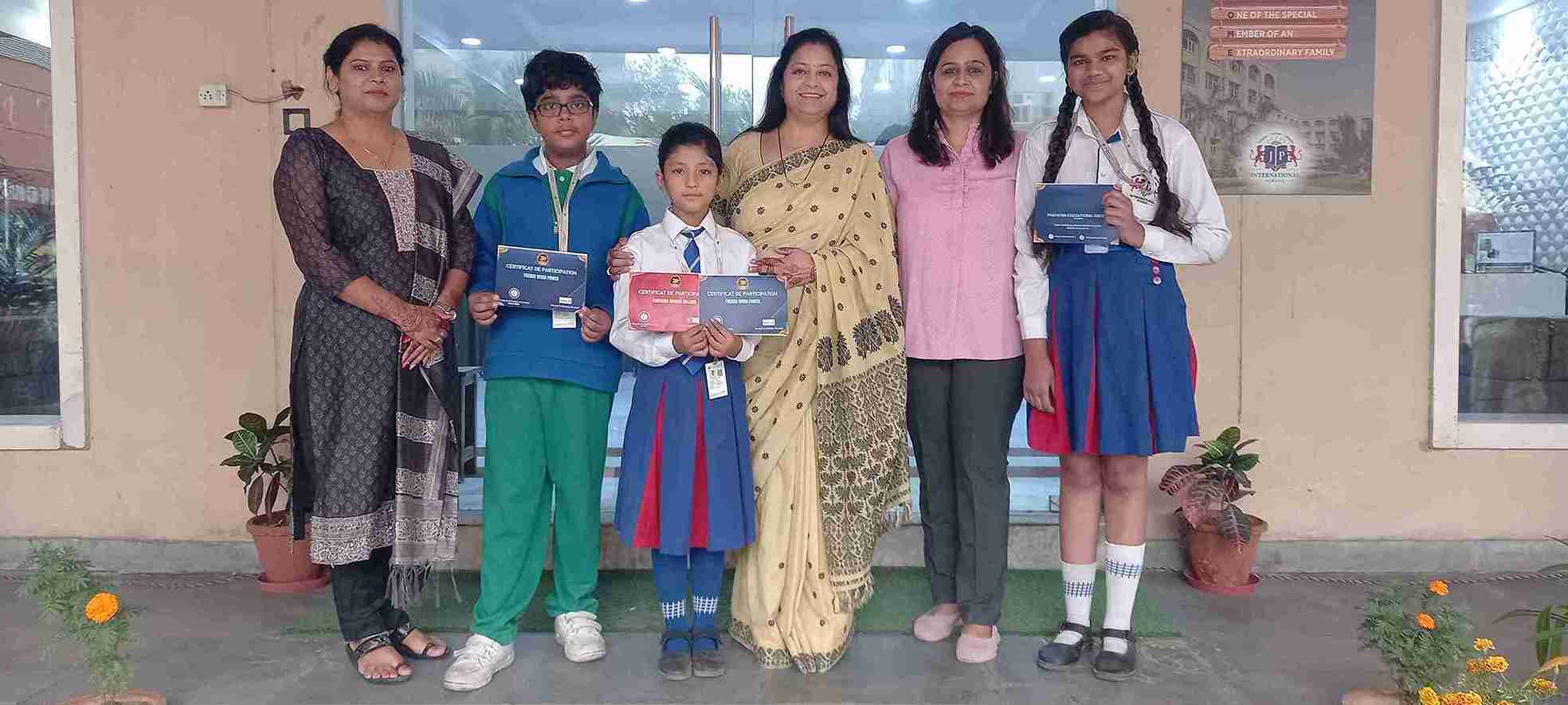 French Olympiad conducted by Prayatna Educational Society