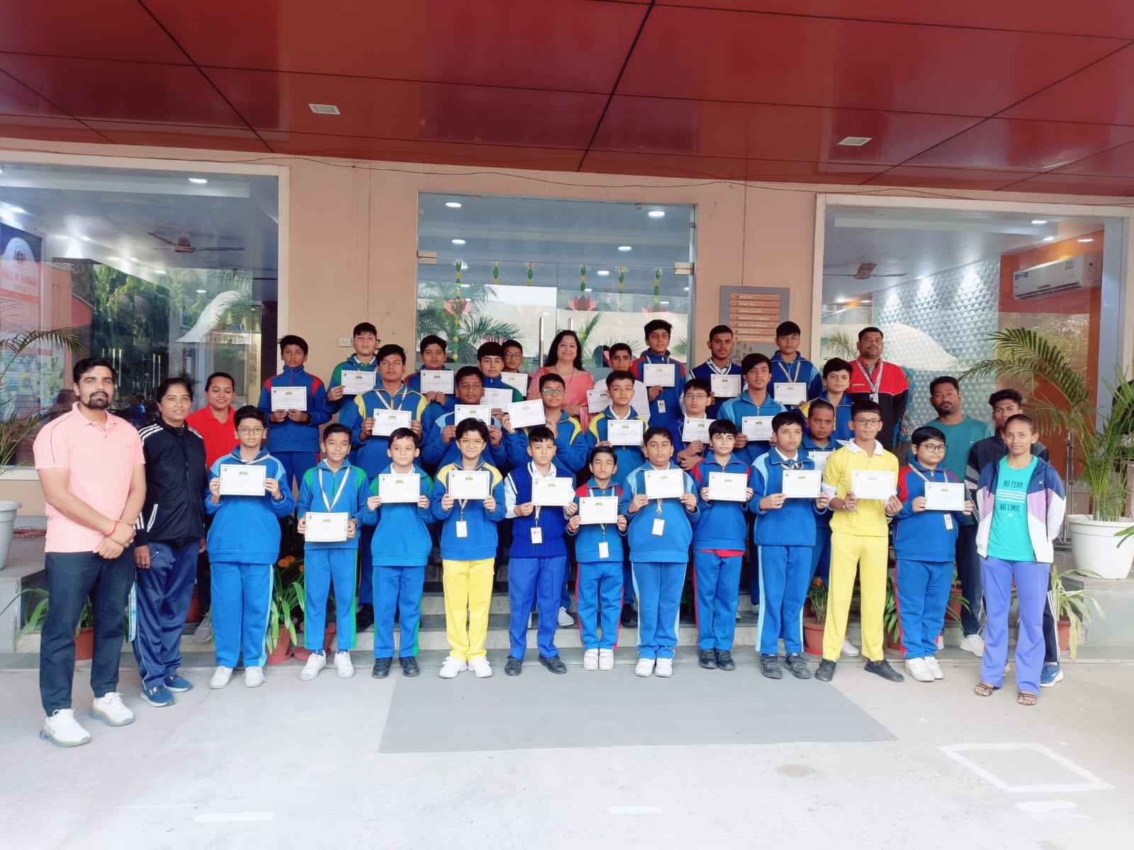 Felicitation Ceremony: Honoring Sports and Scouts & Guides achievements